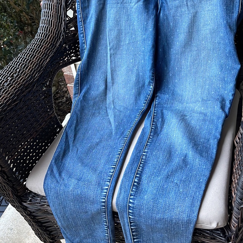 Torrid Medium Blue Dot Print Jeans 18XT - Picture 2 of 10